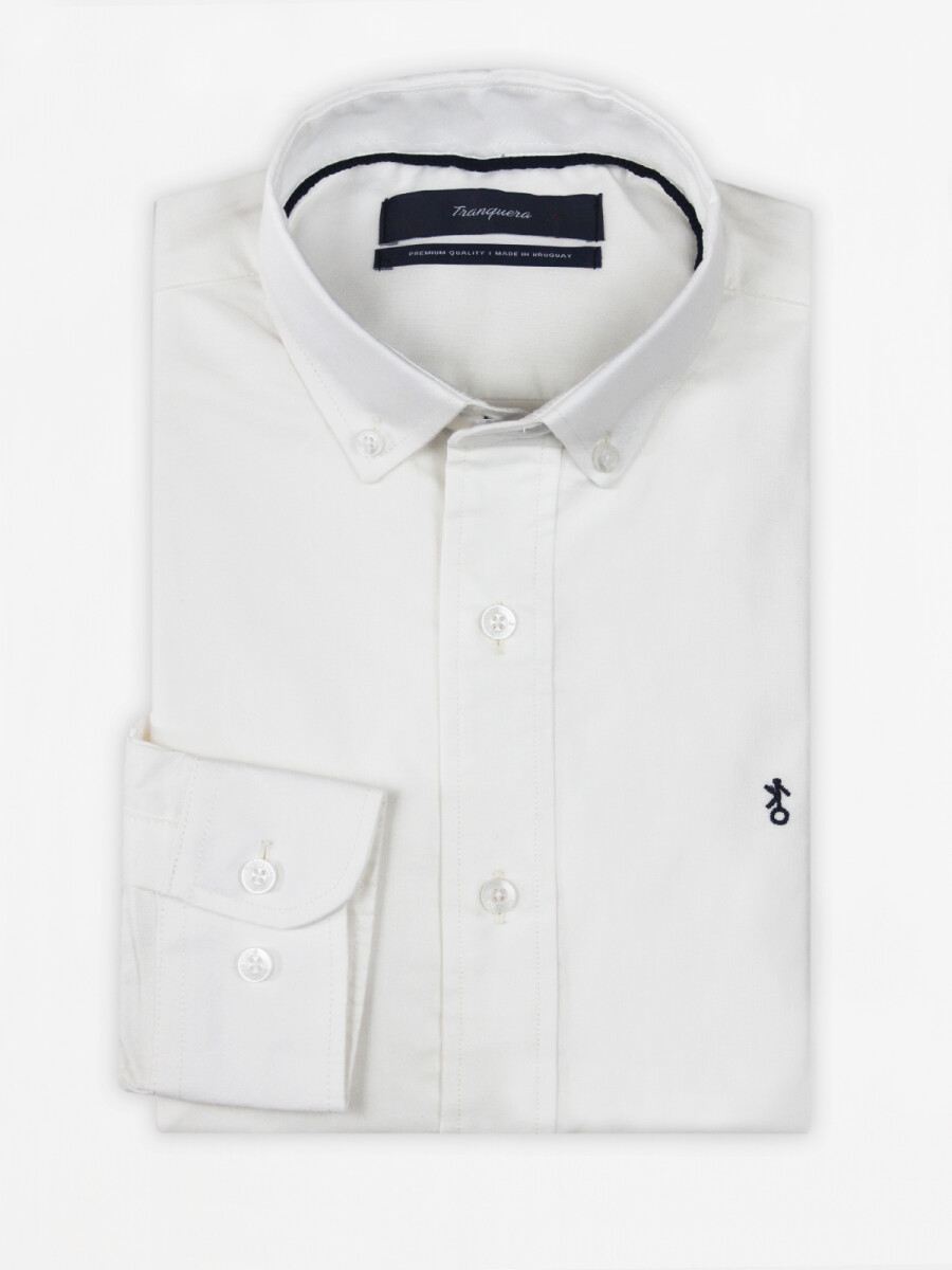 Camisa Premium - Lisa Blanca 