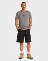 Polera Garment Dyed Short Sleeve Tee Hombre 4340