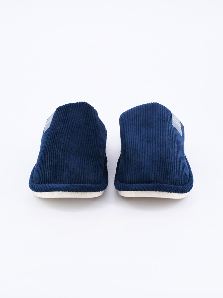 PANTUFLA DOREEN AZUL OSCURO
