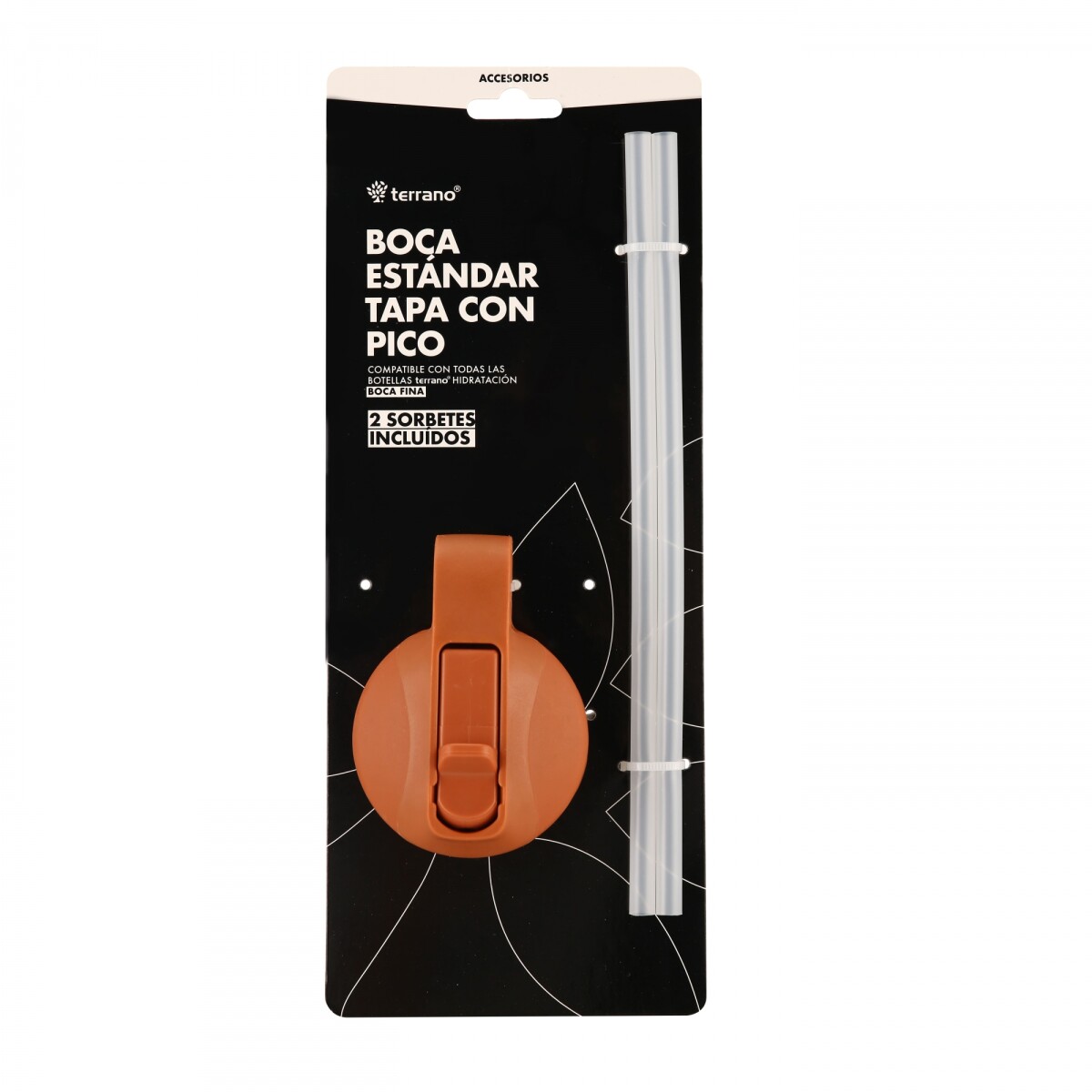 Repuesto Tapa c/Pico Para Botella 350ML - Terracota 