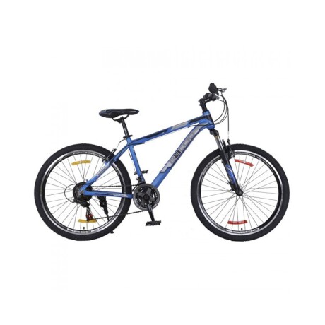 Bicicleta Baccio Sunny Montaña rodado 27.5 con 21 cambios y suspensión Azul/Gris