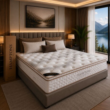 Colchon de resortes Queen HAMPTONS Tantalum Colchon de resortes Queen HAMPTONS Tantalum