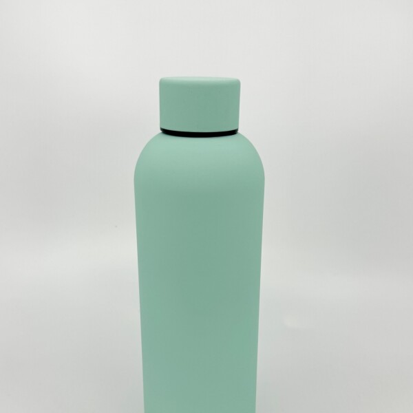 Botella térmica de acero lisa Verde