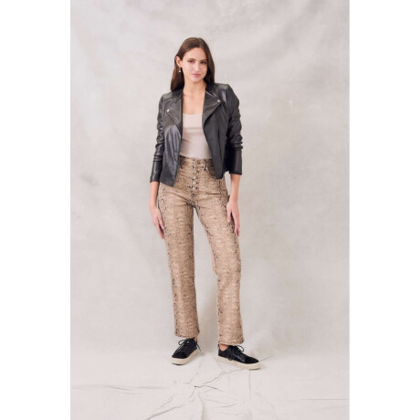 Jean Botones Snake Multi