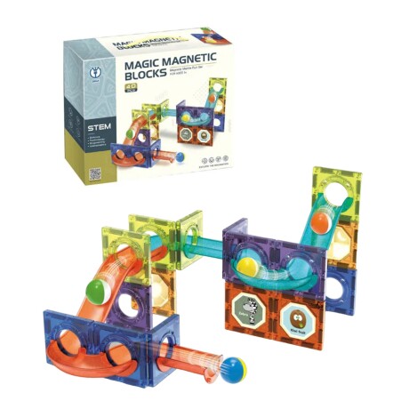 Set de Bloques Magnéticos Dige Marble Run Set 40 Piezas Set de Bloques Magnéticos Dige Marble Run Set 40 Piezas