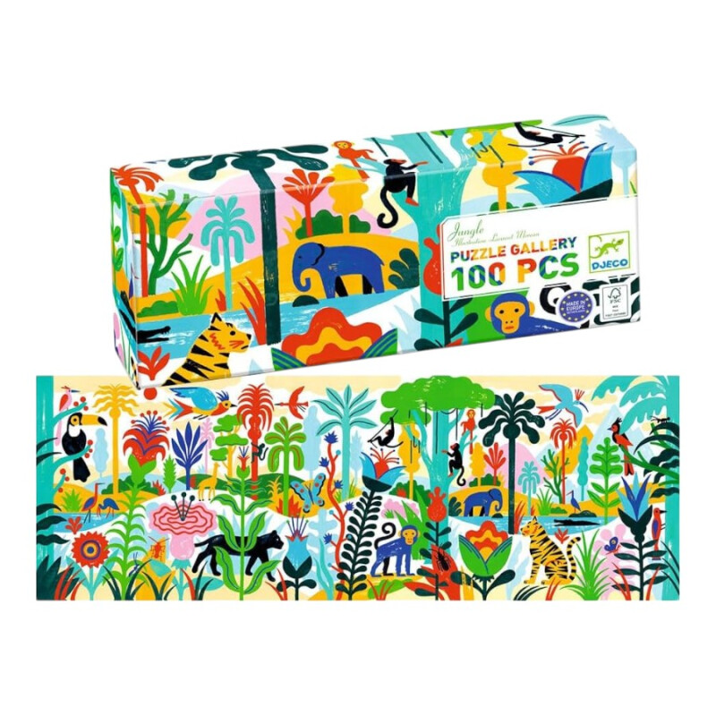 Puzzle Gallery Jungla 100 Piezas Puzzle Gallery Jungla 100 Piezas
