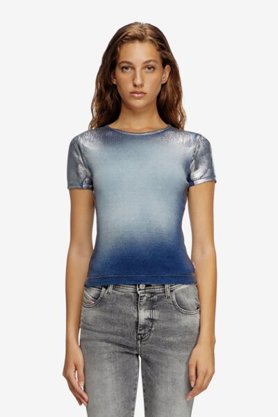 CAMISETA ELE-LONG Azul