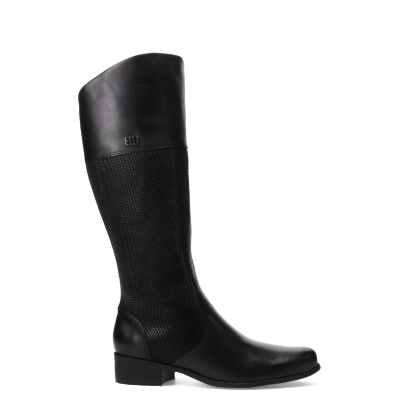 Bota de Mujer Bottero Caña Alta Negro