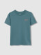 Camiseta Print Tiburon Azul Claro