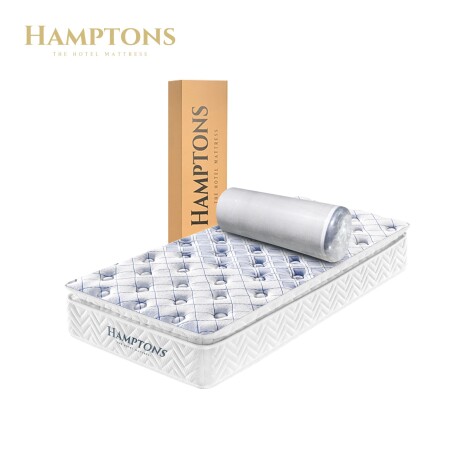 Colchon de resortes 1 plaza Hamptons Rhenium Colchon de resortes 1 plaza Hamptons Rhenium