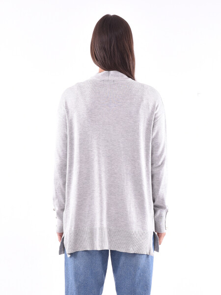 SACO MOSCU GRIS MELANGE C