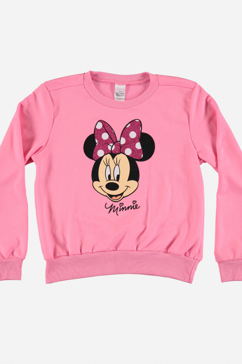 Sweatshirt niña Minnie ROSA