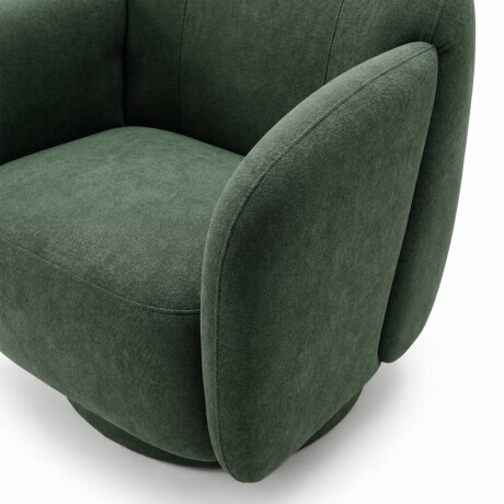 Butaca Celina Giratoria - Tela Microfibra C248 (Verde)