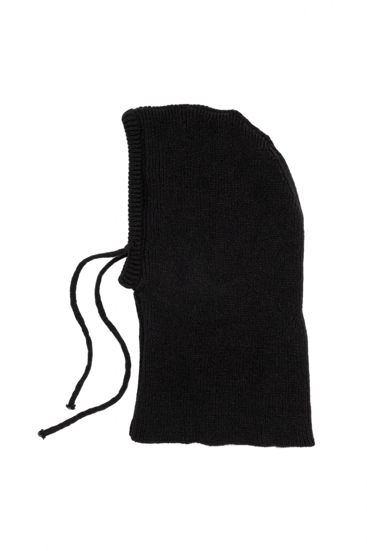 Balaclava Rib Negro