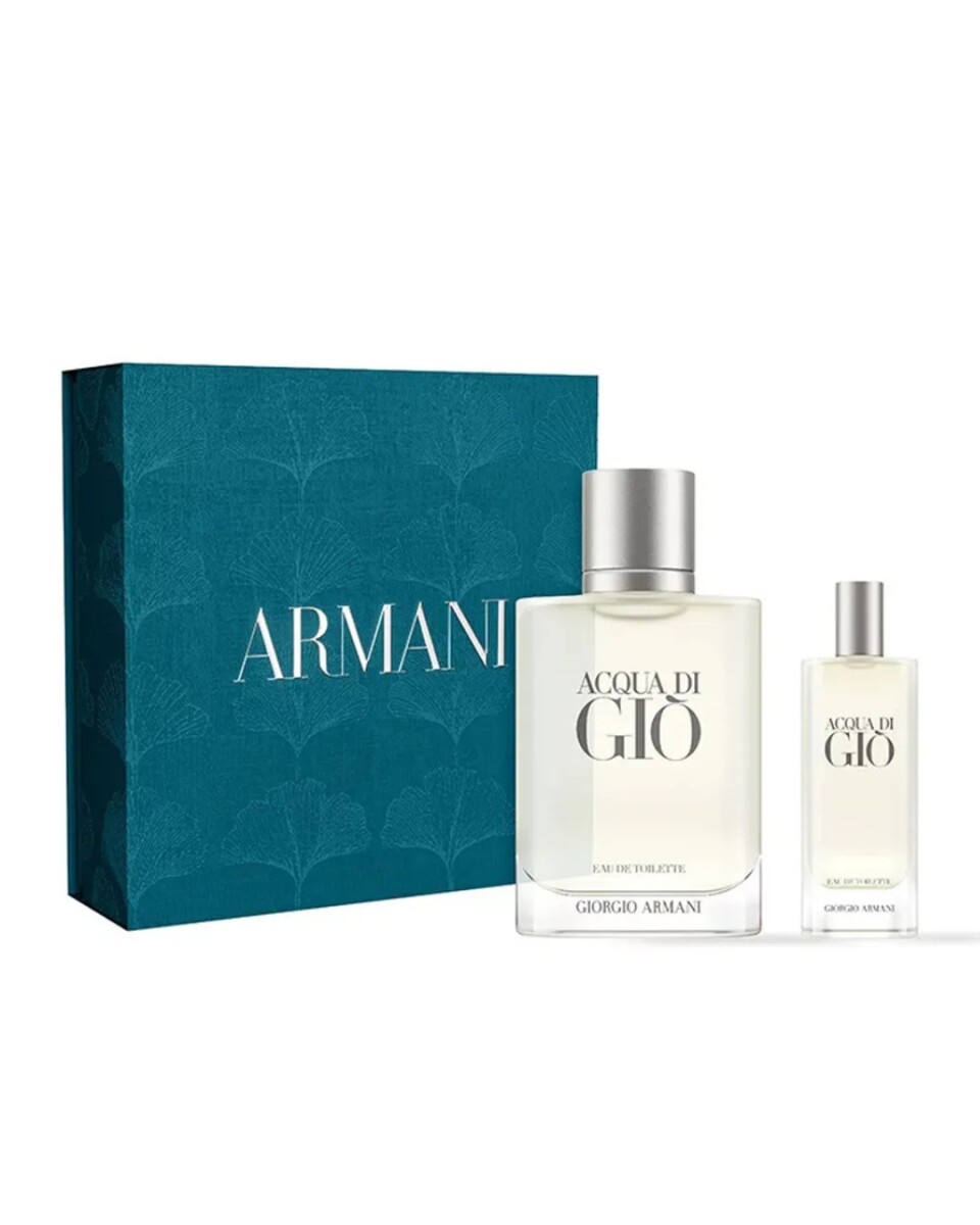 PACK GIORGIO ARMANI ACQUA DI GIO EDT 100ml + 15ml 