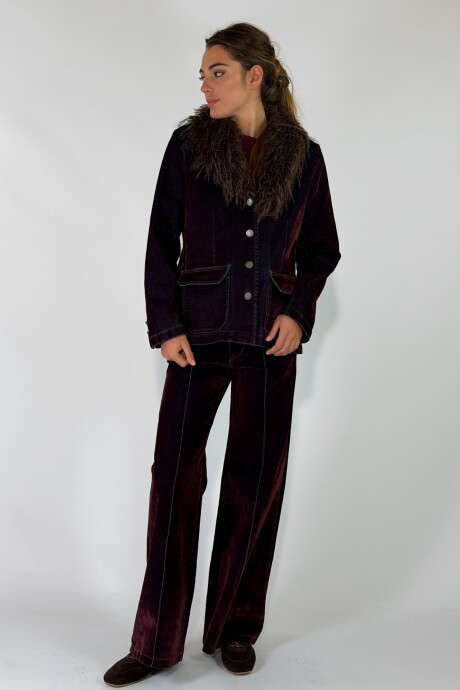 CHAQUETA CHLOE Bordo