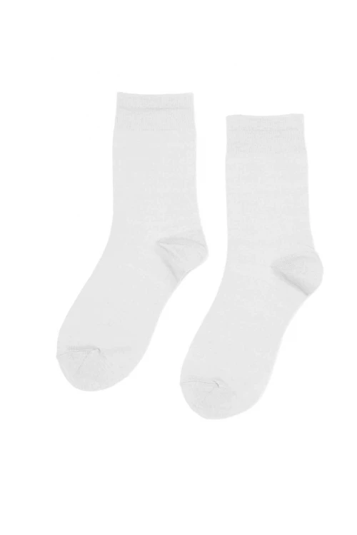 Medias Lisas Blanco
