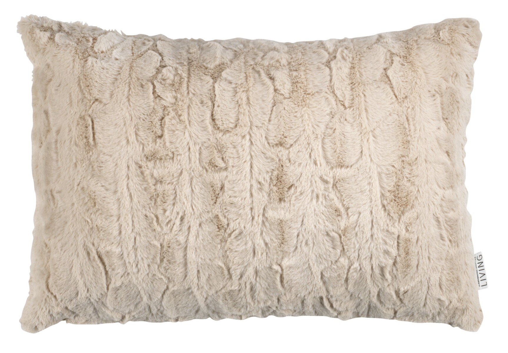 Almohadón MYGGBLOM pelo 35x50 beige 