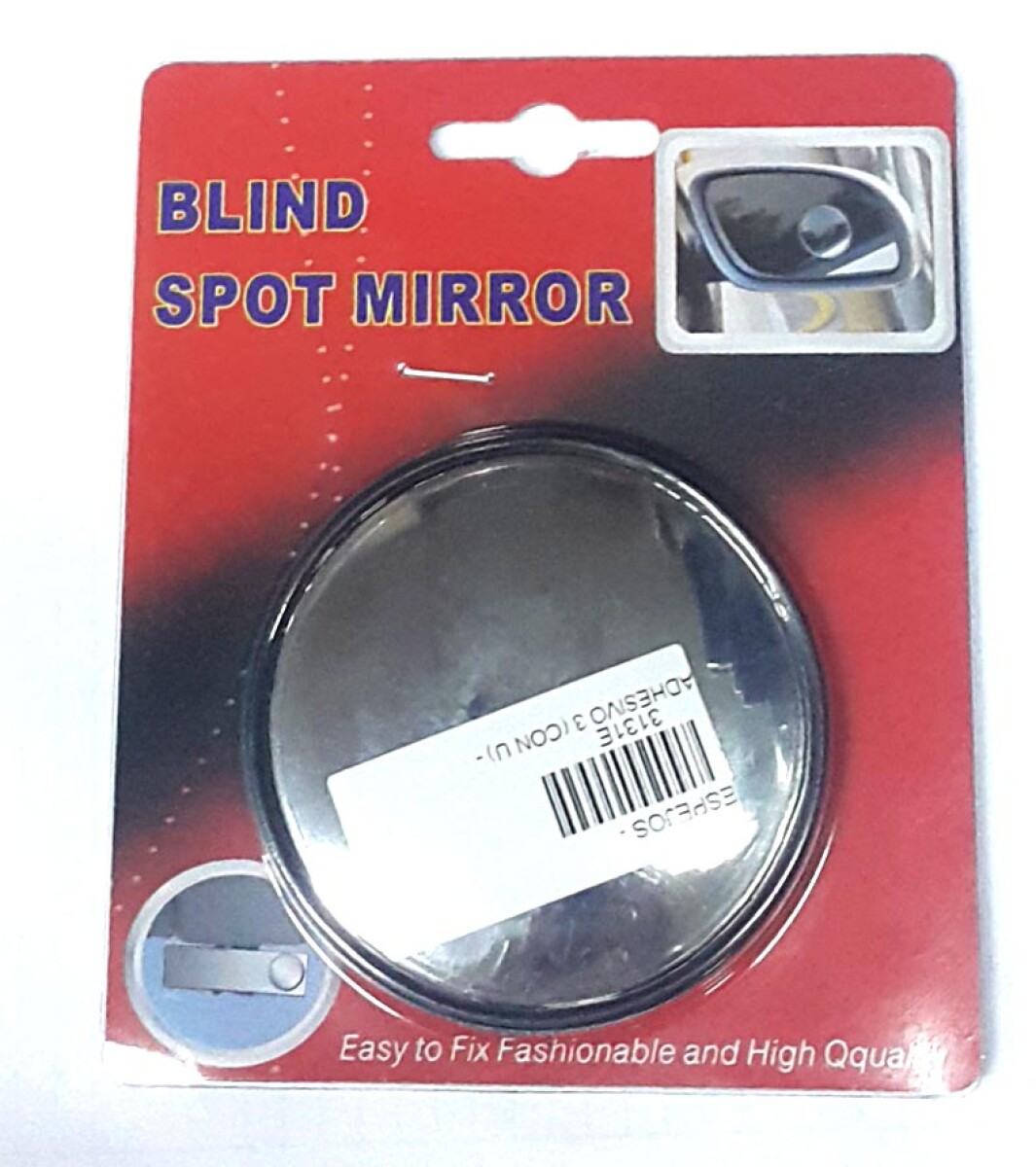 ESPEJO - AUXILIAR ADHESIVO REDONDO 7,5CM BLISTER X1 - 
