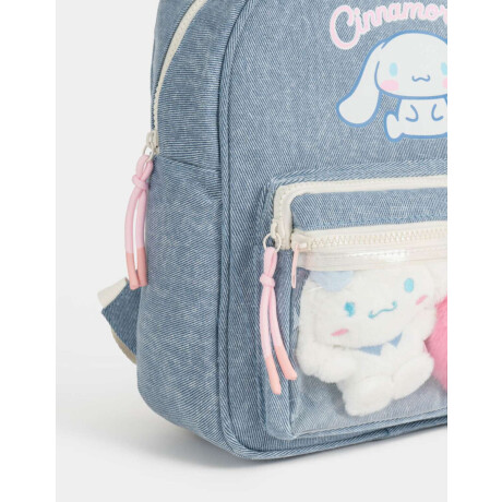 Mochila Denim ''cinnamoroll'' Combinacion Multicolor