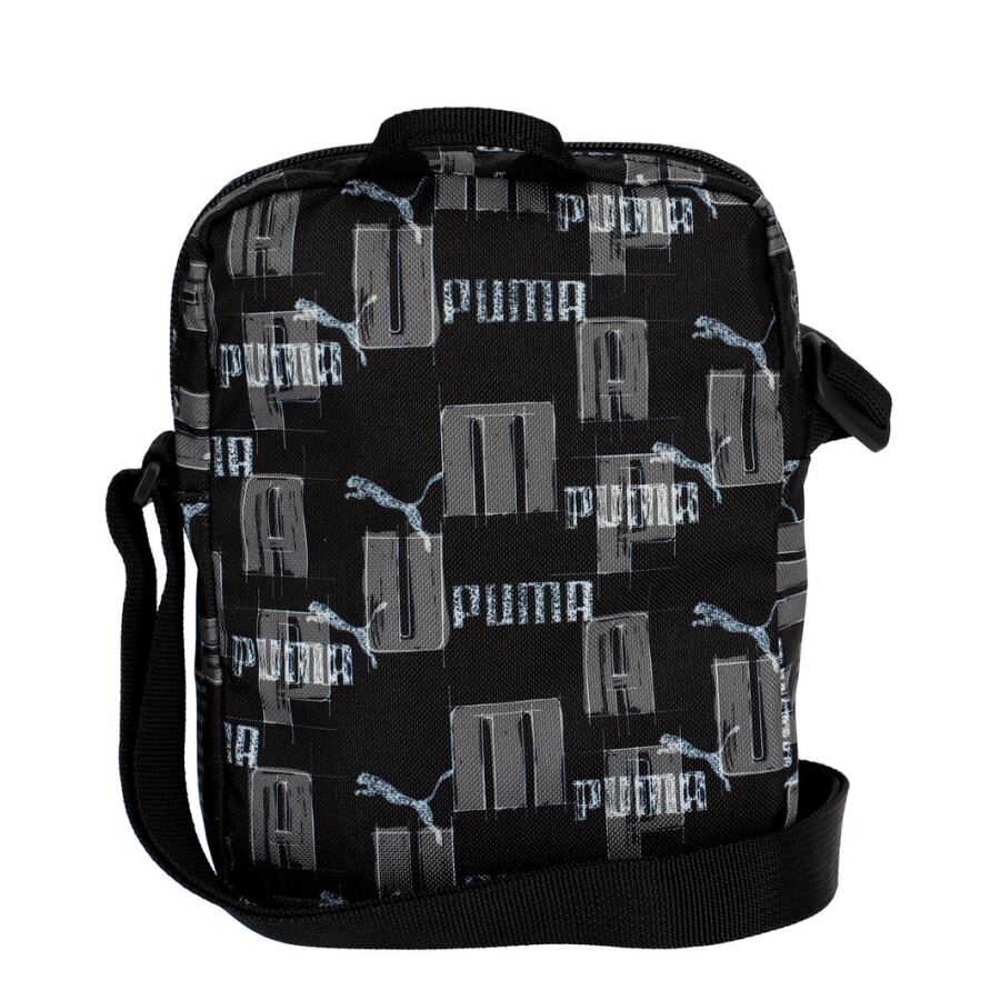 Cartera Puma Bandolera Academy Negro - Gris