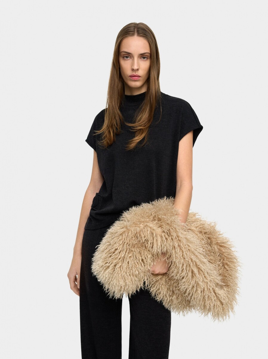 Camiseta T1 Essentials - negro 