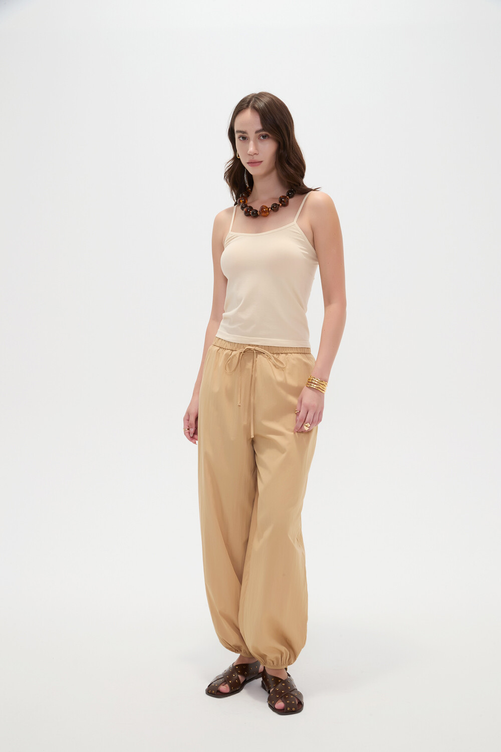 Musculosa Aix Beige Claro