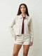 CHAQUETA ODILE BEIGE CLARO