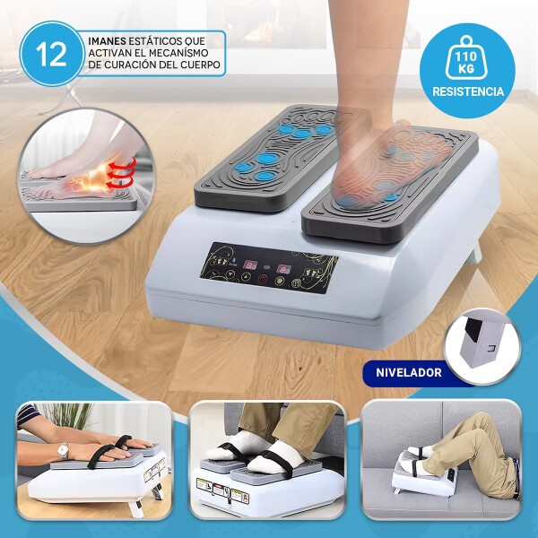 Ejercitador De Piernas Pasivo Masajeador maquina Rehabilitacion pies Ejercicio Imback Color Blanco Ejercitador De Piernas Pasivo Masajeador maquina Rehabilitacion pies Ejercicio Imback Color Blanco