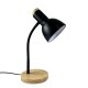 Lampara Mesa Escritorio Nórdica Metal Madera Flexible Lampara Mesa Escritorio Nórdica Metal Madera Flexible