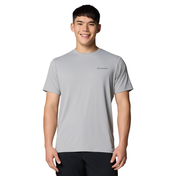 Remera Tech Trail Utility Hombre COLUMBIA GREY H