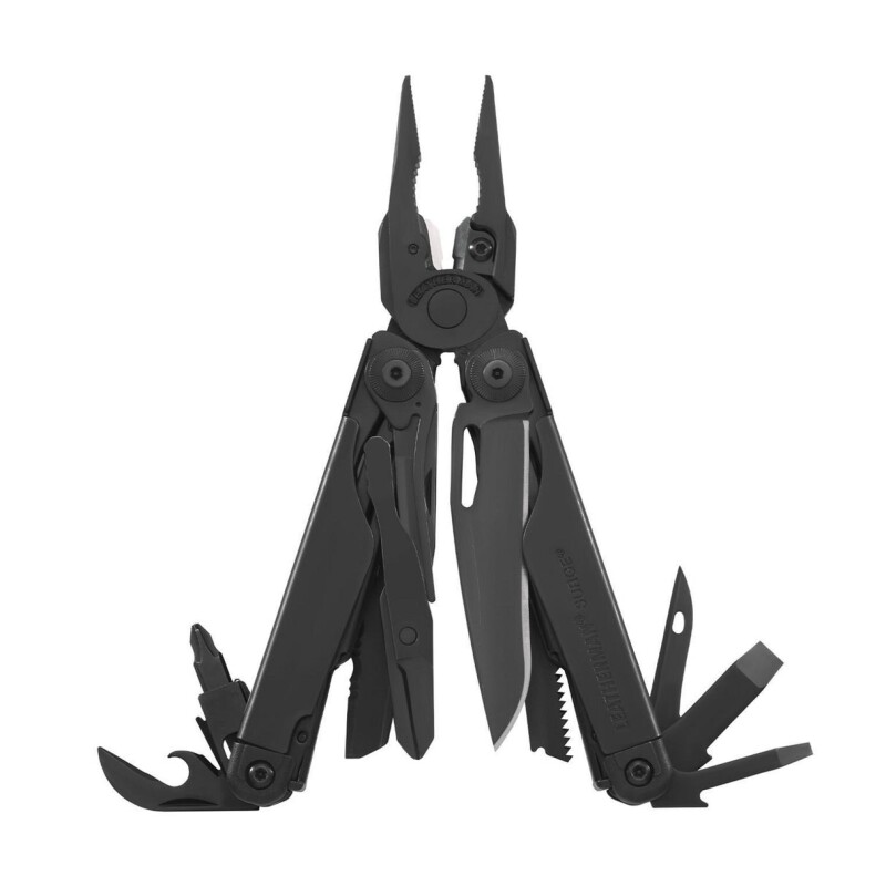 Multiherramienta Leatherman Surge Negra 21 Herramientas negro