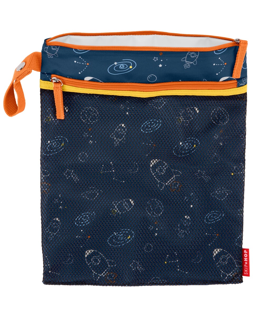 Bolsa impermeable, diseño cohete 