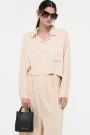 CAMISA CLASIC FIT Crema