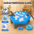Juego No Caiga el Pingüino 47 Piezas con 2 Martillos AZUL
