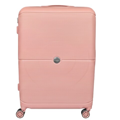 MALETA PLAST RIGIDA ROSA VIEJA GDE Unica