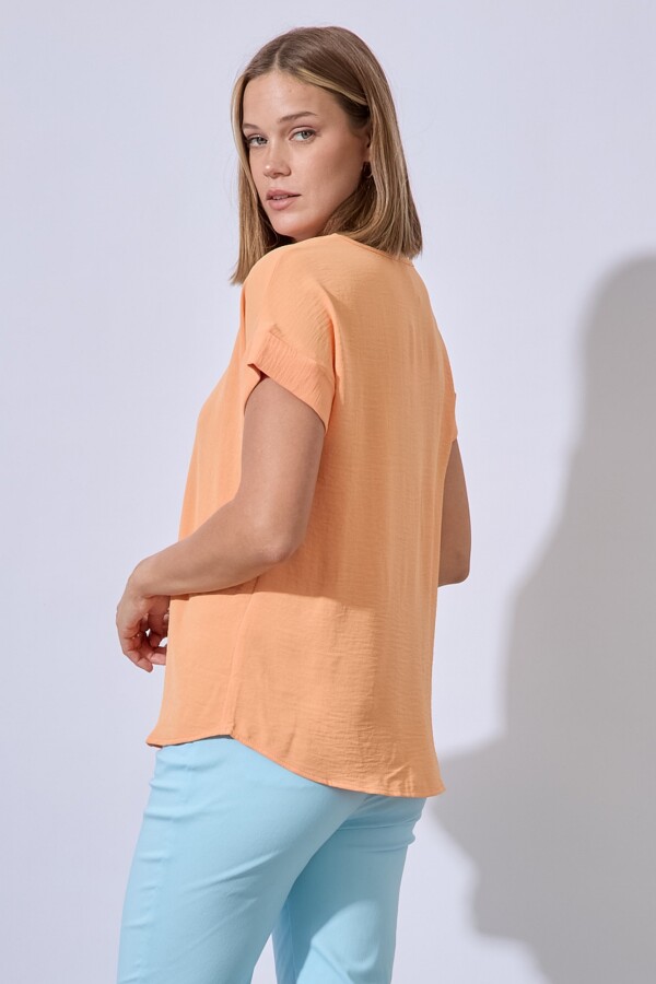 Blusa Solid ANARANJADO