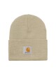 Acrylic Watch Hat Beige