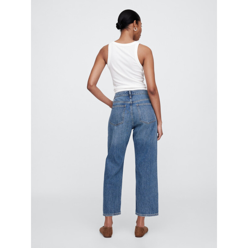 V-RELAXED STRAIGHT CROP MED AKUMAL MEDIUM WASH