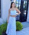 Pollera Broderie blanco