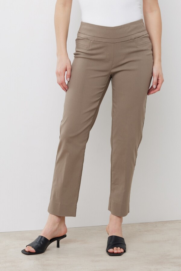 Pantalon Pretina Ancha OLIVA