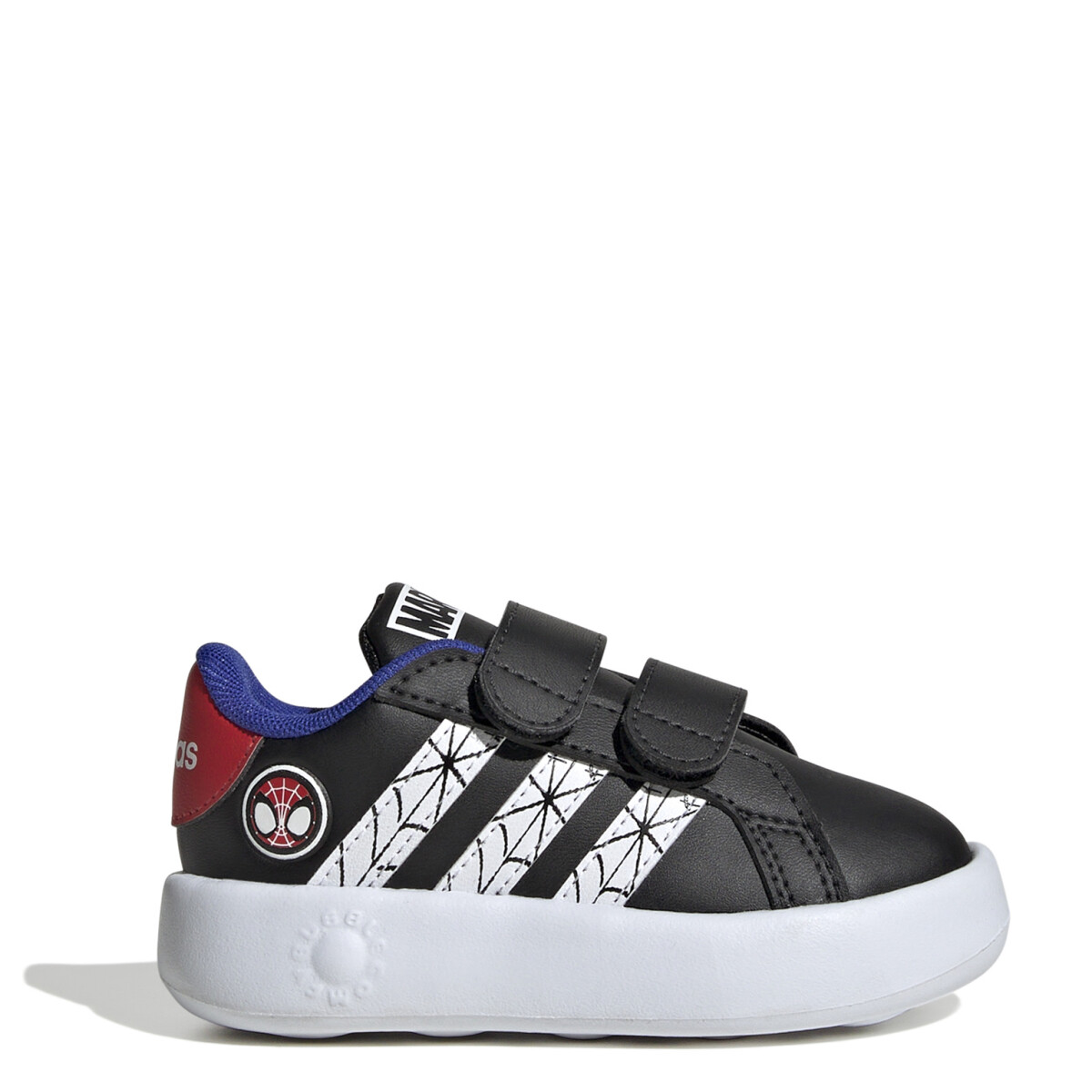 Championes de Niños Adidas Grand Court Spiderman Adidas - Negro - Blanco - Rojo 