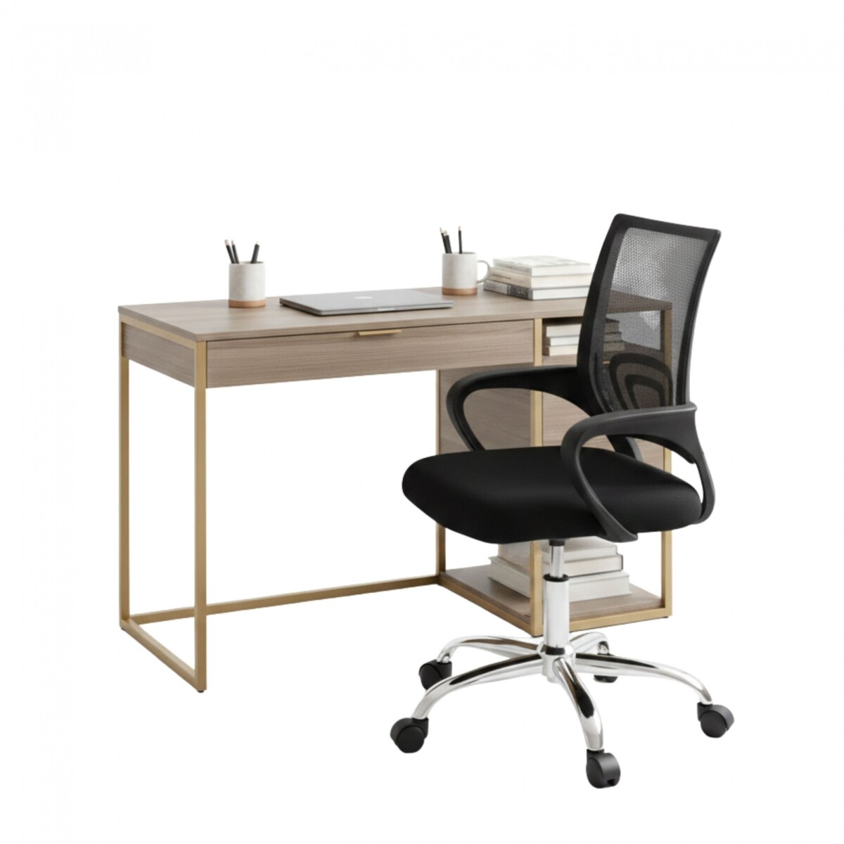 Combo Escritorio + Silla de Oficina - Lux 