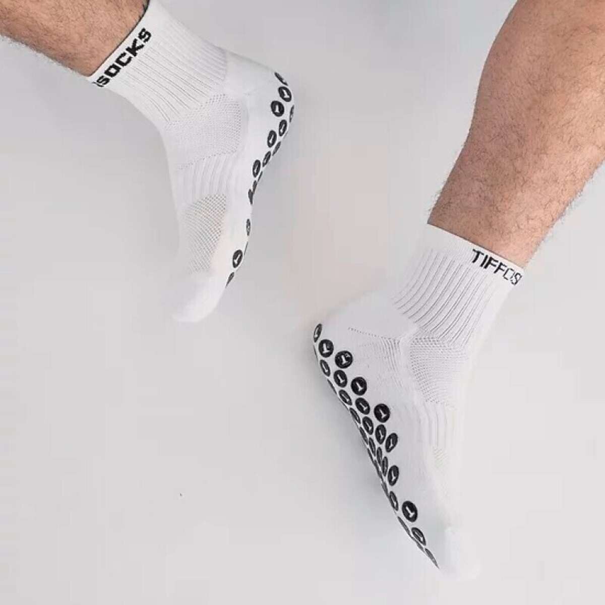 Medias Tiffosi Stripes 114 de Hombre - blanco 