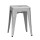 Banco Taburete Metálico Tolix Calidad Cocina Jardín Gris