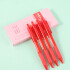 Bolígrafos gel secado rápido c/ recarga roja 0.5 mm x4 Bolígrafos Gel Secado Rápido C/ Recarga Roja 0.5 Mm X4