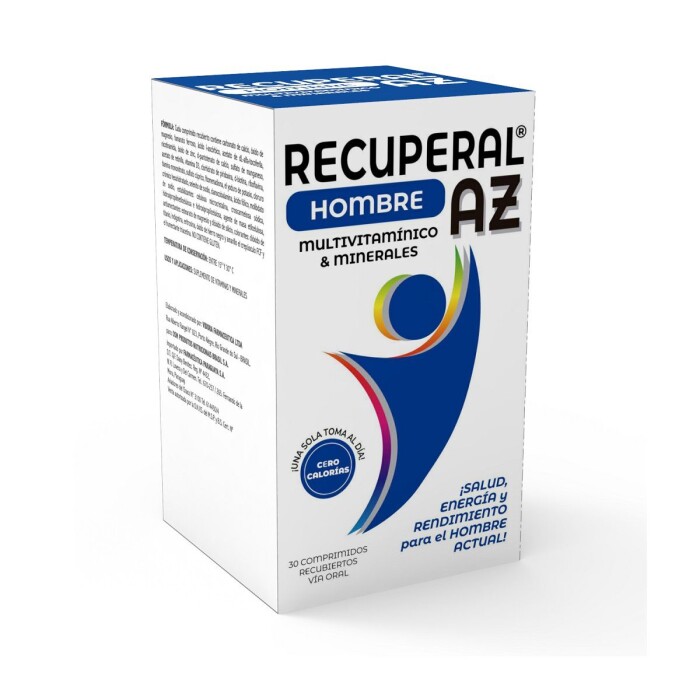 RECUPERAL AZ HOMBRE FR. X 30 COMP. REC. única