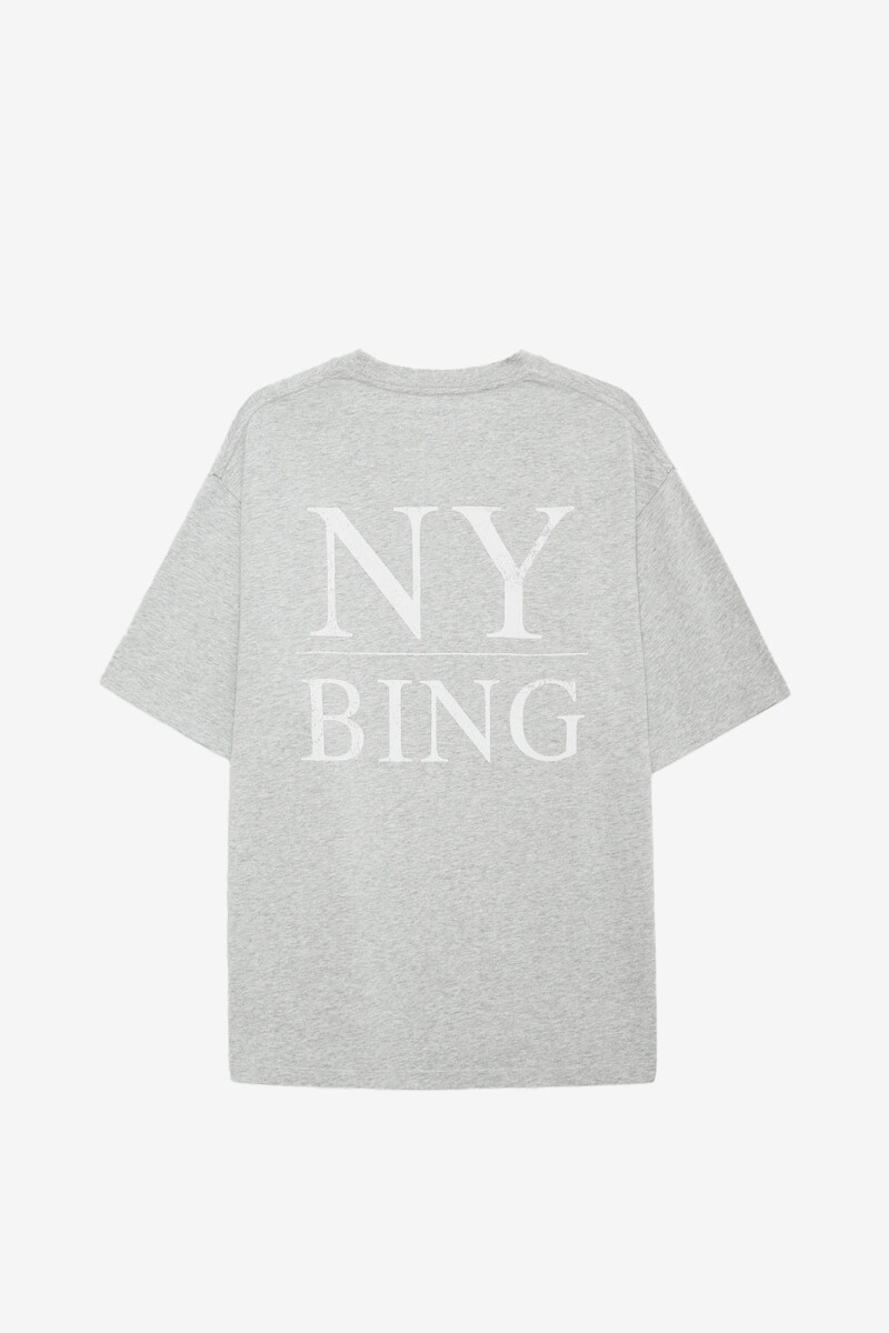 CAMISETA MYERS SERIF NY Gris