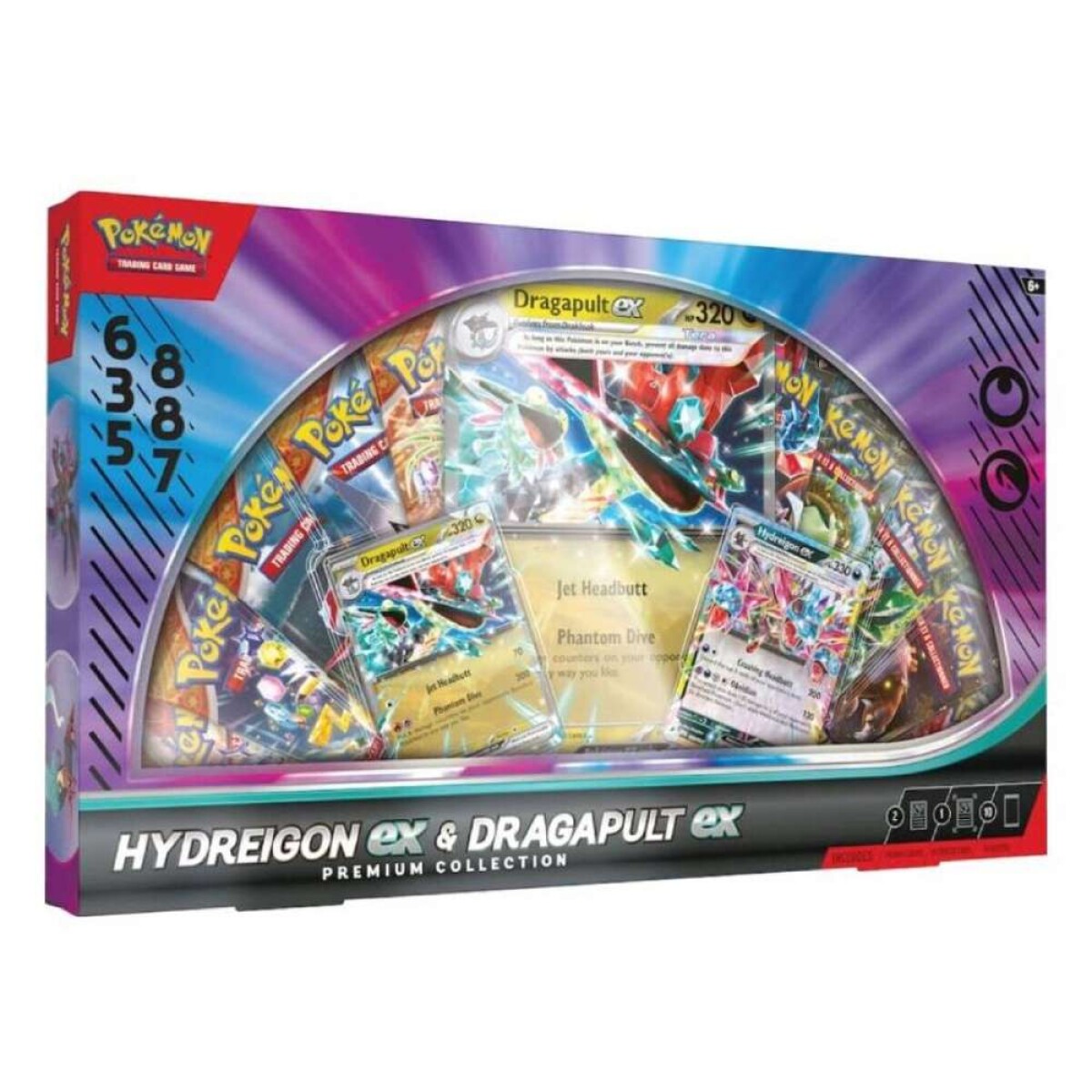 Pokemon Premium Collection - Hydreigon EX - Dragapult EX 
