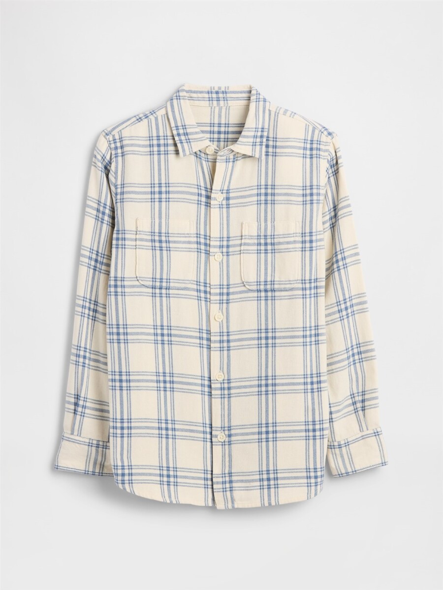 Camisa Flannel Niño - Chino Plaid 